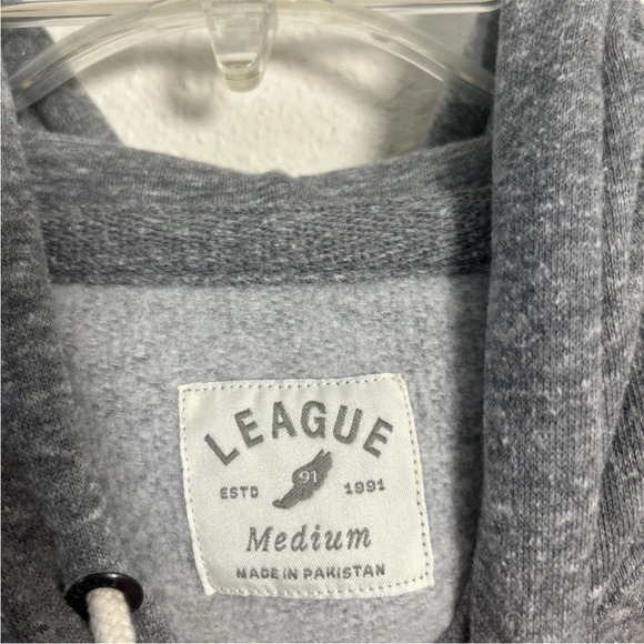 TCU Horned Frogs League Embroidered Hoodie Sweatshirt Sz Medium Texas Christian - Picture 6 of 10